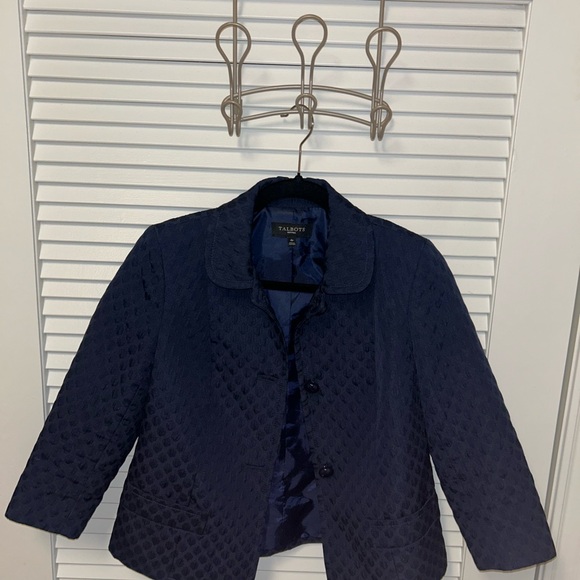 Talbots Navy Blue Blazer - Picture 2 of 4